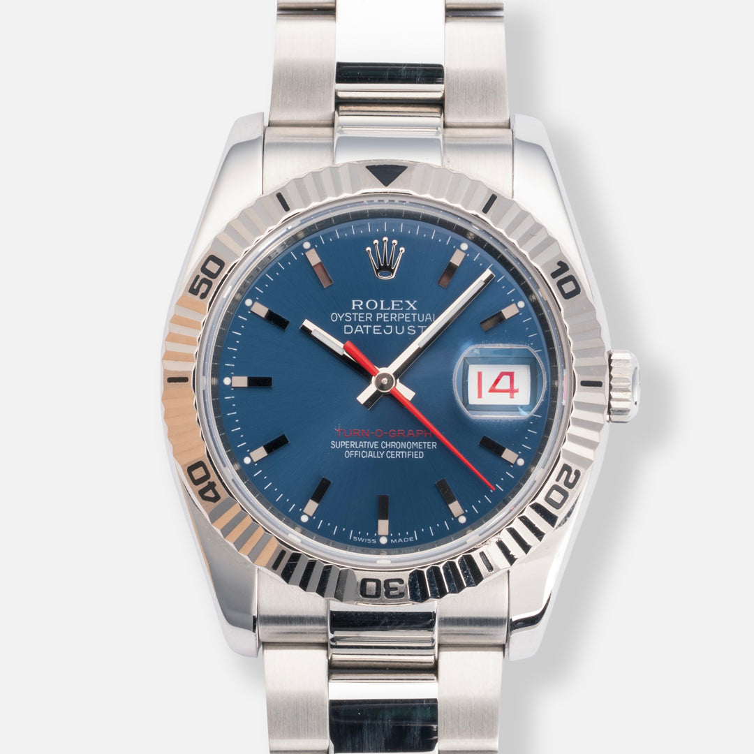 2007 Rolex Datejust Turn-O-Graph Ref. 116264 with Papers