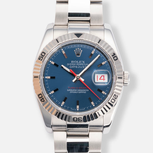 2007 Rolex Datejust Turn-O-Graph Ref. 116264 with Papers