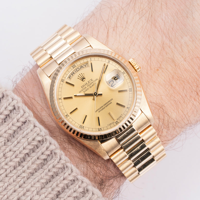 1988 Rolex Day-Date Ref. 18238 with Box