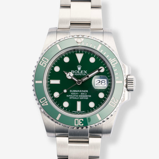 2016 Rolex Submariner Date "Hulk" Ref. 116610LV with Box & Papers