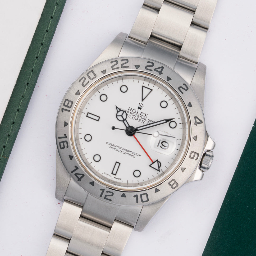 2004 Rolex Explorer II Ref. 16570 with Box & Papers