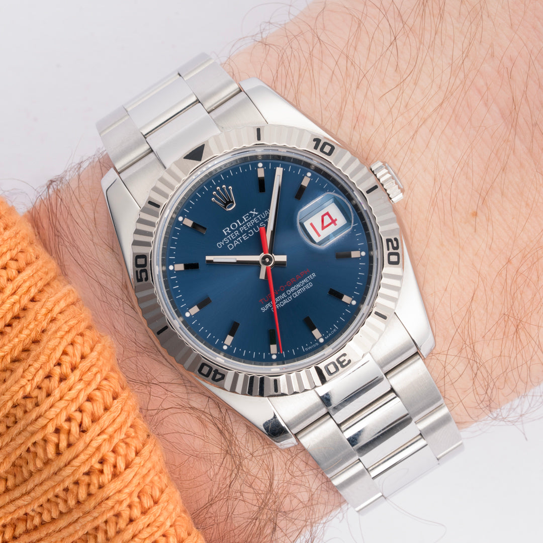 2007 Rolex Datejust Turn-O-Graph Ref. 116264 with Papers