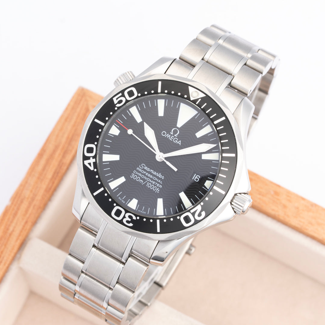 2002 Omega Seamaster Ref. 2254.50 with Box & Papers