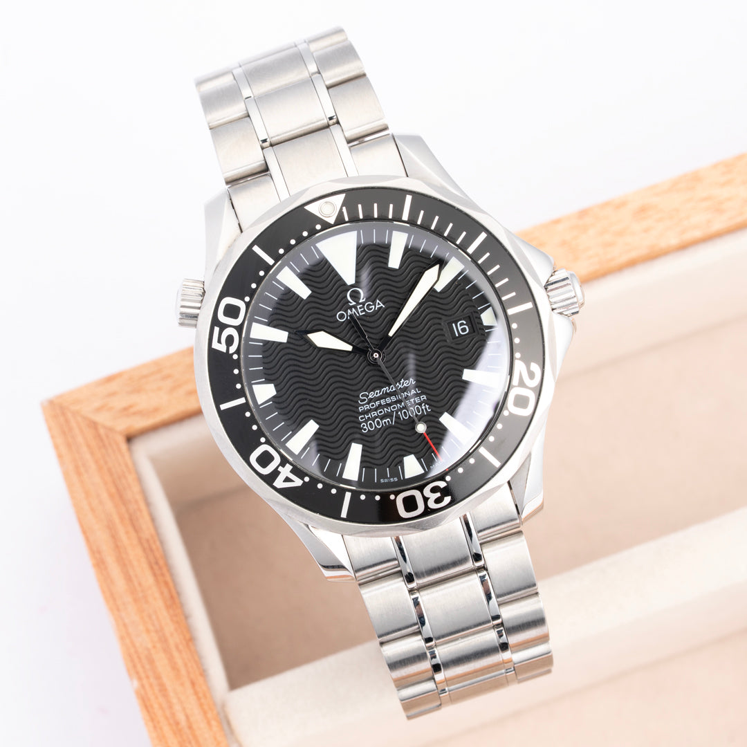 2002 Omega Seamaster Ref. 2254.50 with Box & Papers