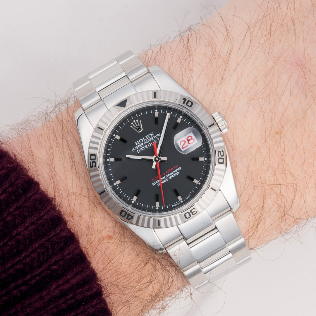 2006 Rolex Datejust Turn-O-Graph Ref. 116264 with Box & Papers