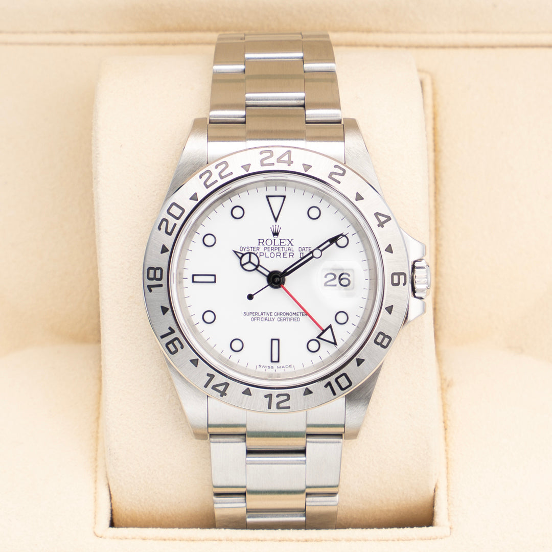 2004 Rolex Explorer II "Polar" Ref. 16570 with Box & Papers