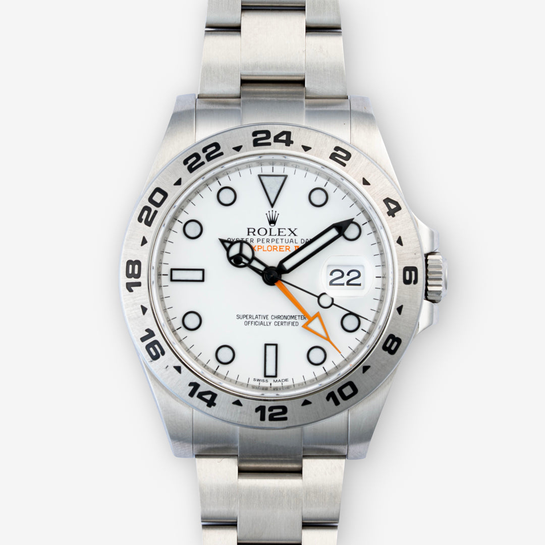 2017 Rolex Explorer II Ref. 216570 with Box & Papers