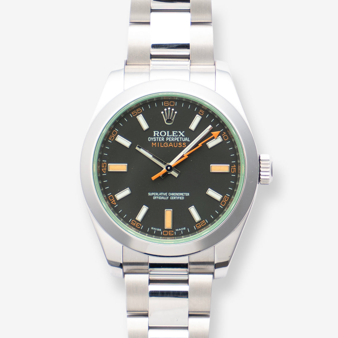 2009 Rolex Milguass Ref. 116400GV with Box & Papers