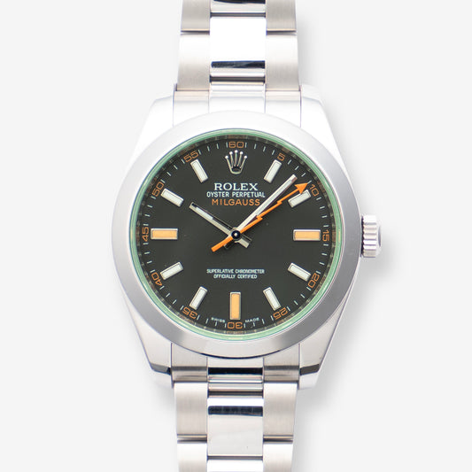 2009 Rolex Milguass Ref. 116400GV with Box & Papers