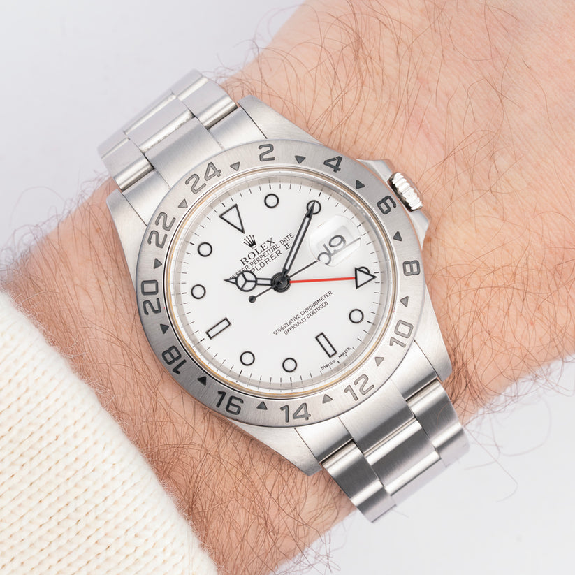 2004 Rolex Explorer II Ref. 16570 with Box & Papers