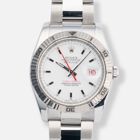 2007 Rolex Datejust Turn-O-Graph Ref. 116264 with Box & Papers