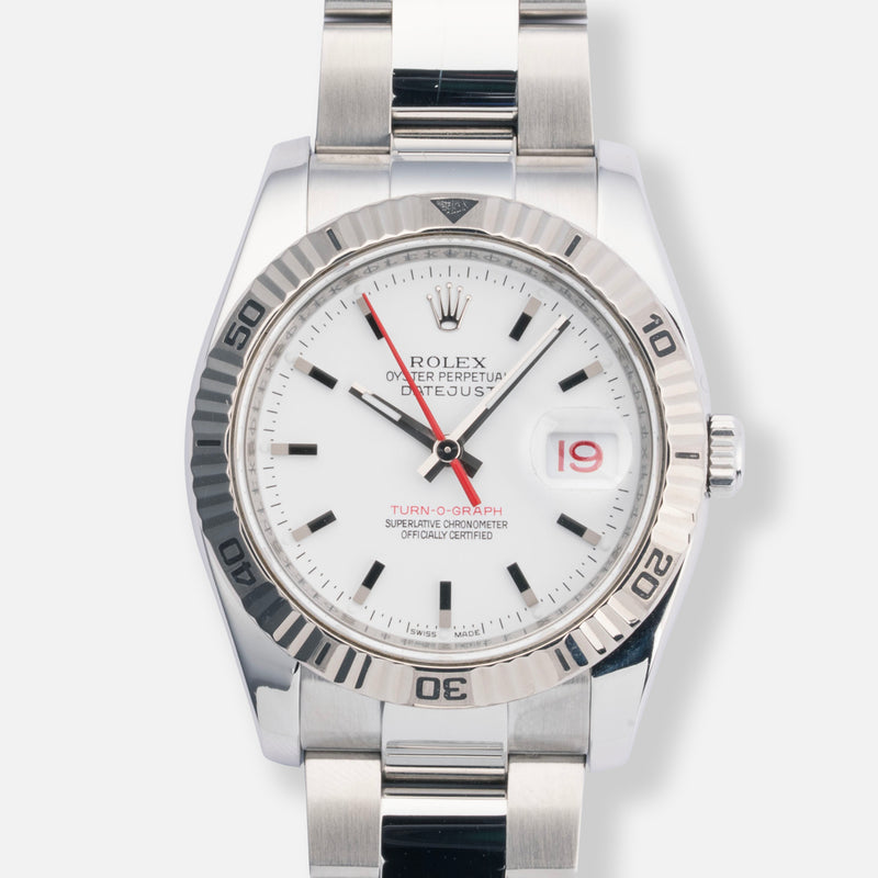 2007 Rolex Datejust Turn-O-Graph Ref. 116264 with Box & Papers