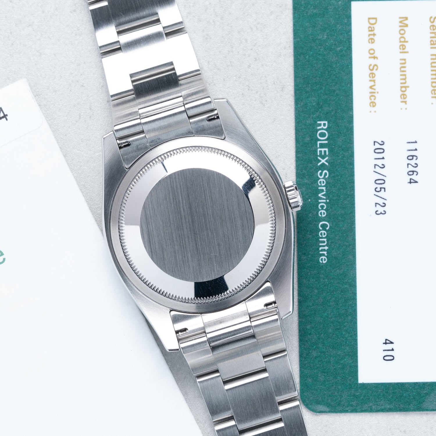 2005 Rolex Datejust Turn-O-Graph Ref. 116264 with Box & Papers 